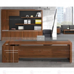 Bàn Làm Việc Cao Cấp Gỗ Thiết Kế BLVCCG019